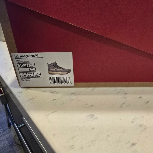 Vans Unisex Ultrarange EXO HI Gore-Tex WW MTE-2 Shoes Boots Size 10 MENS NEW - Picture 3 of 8